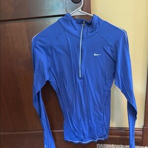 Nike purple Half-Zip Performance Top